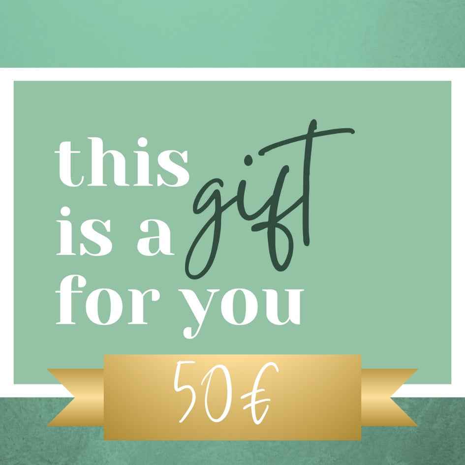 Geschenk Gutschein für jeden Anlass - Perfektes Geschenk!