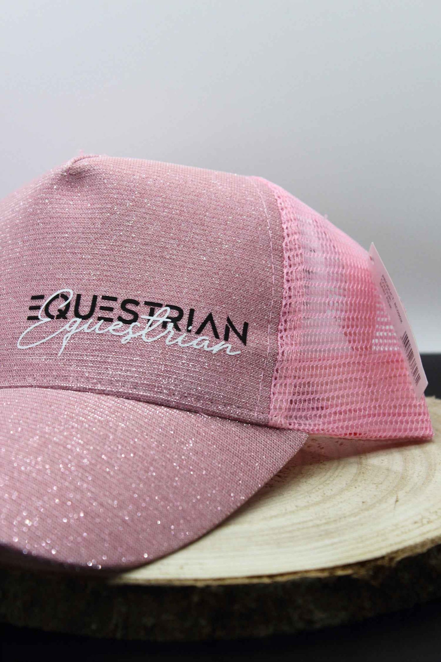 Glitzer Cap Pferdemotiv für Reiter – Elegante Baseball Cap mit Pferde-Design