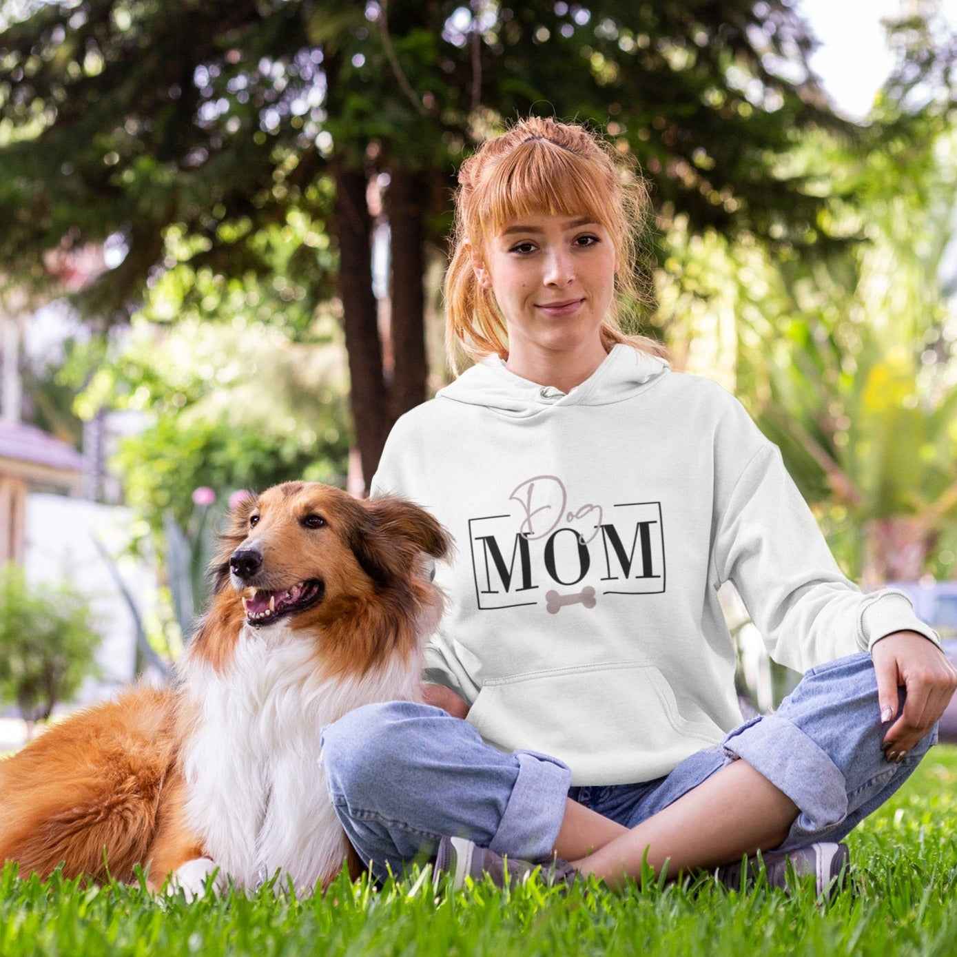 Unisex Hoodie "Dog Mom" Hoodie Hundemama