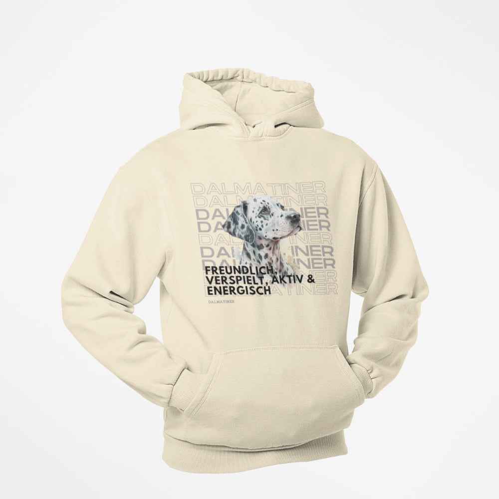 Unisex Hoodie Motiv "Dalmatiner" Hunderasse