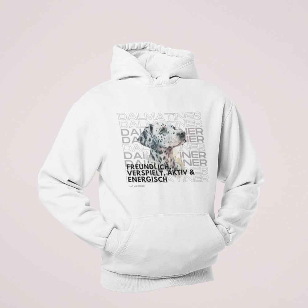 Unisex Hoodie Motiv "Dalmatiner" Hunderasse