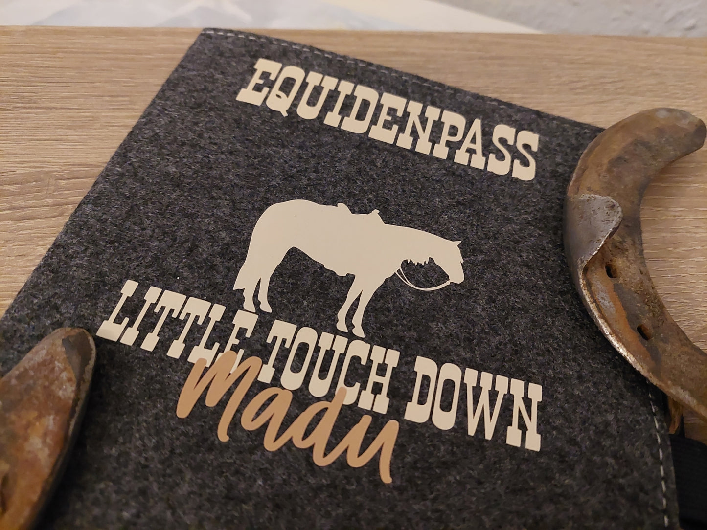 Pferdepass Mappe Westernpferd "personalisiert"