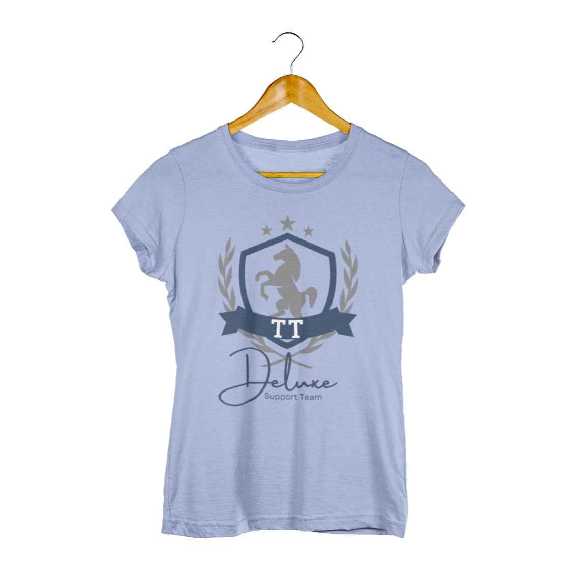 Damen Shirt TT Deluxe, Turnier Trottel Shirt für Turnierbegleitungen