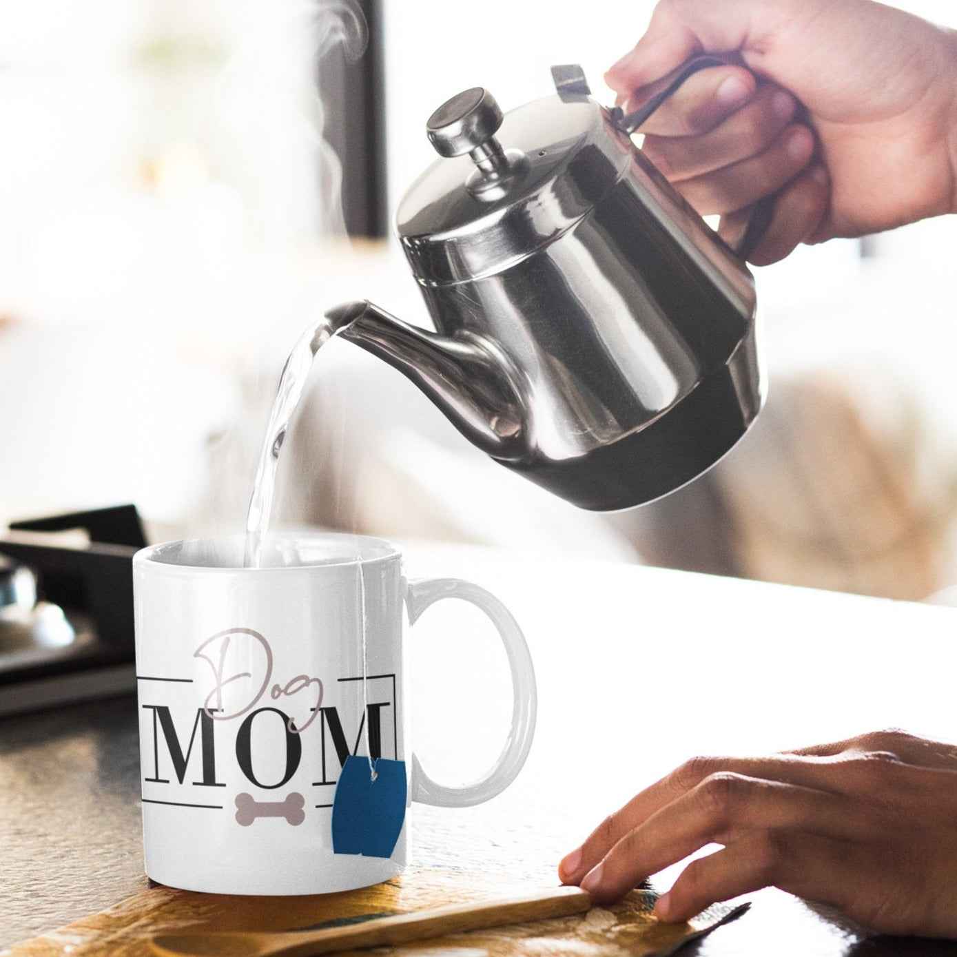 Keramiktasse für Hundemamas – Stylische Hundemama Tasse