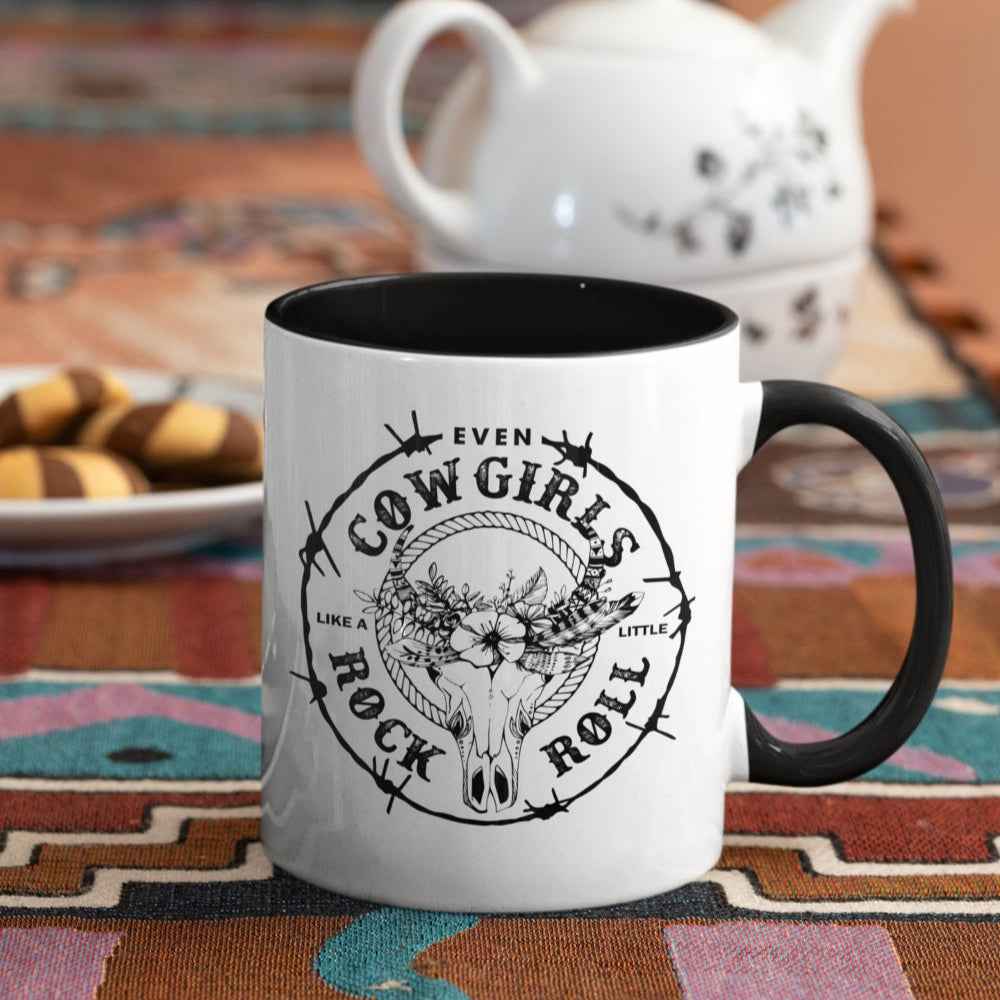 Keramiktasse Cowgirl Rock – Stilvolle Tasse für Cowgirl-Fans