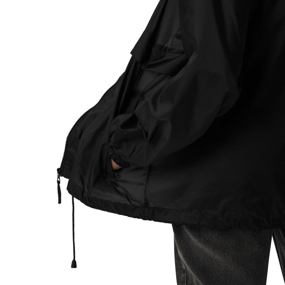 Unisex-Windbreaker Jacke Motiv "Schritt, Trab, Galopp"