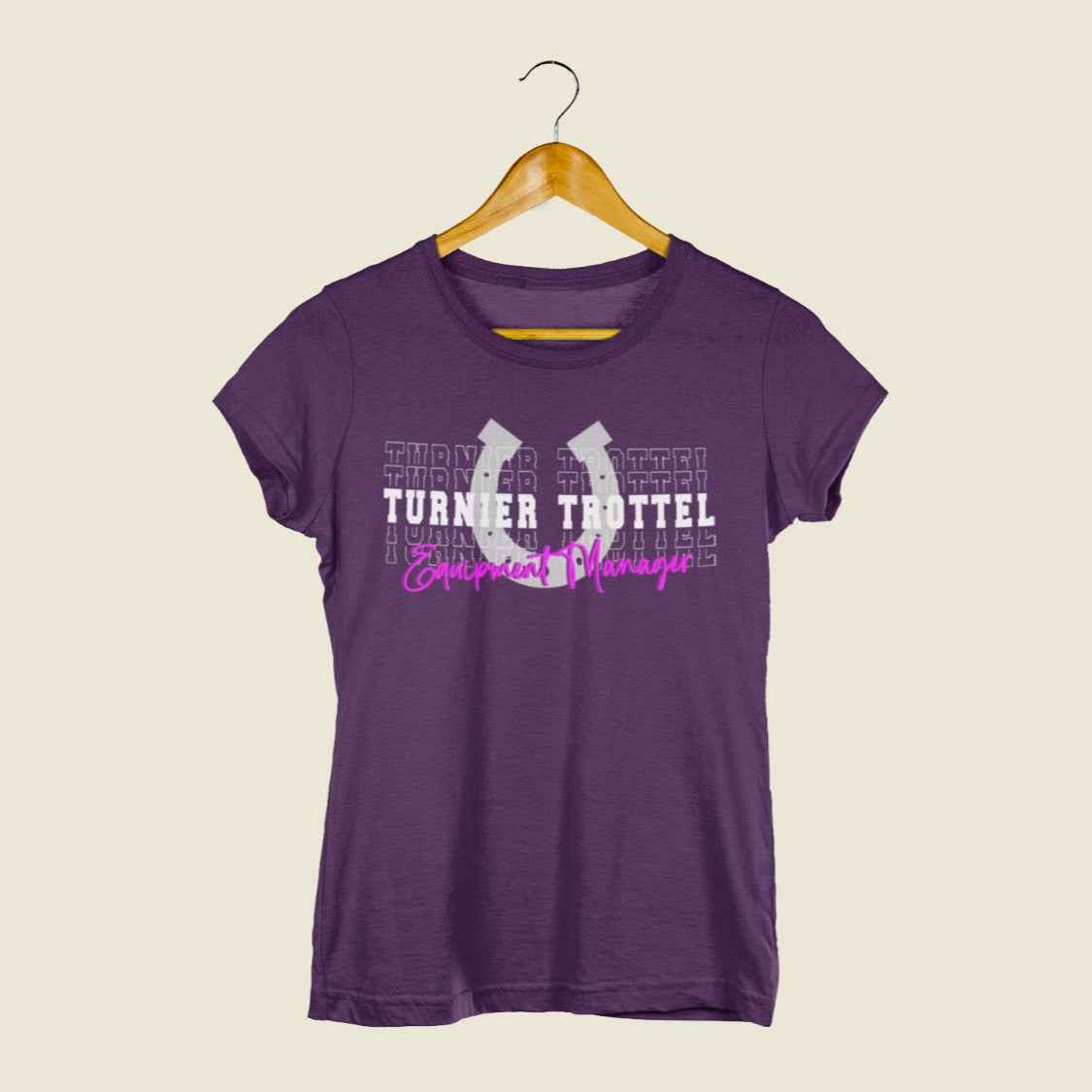 Damenshirt TT TurnierTrottel Shirt, Equipment Manager