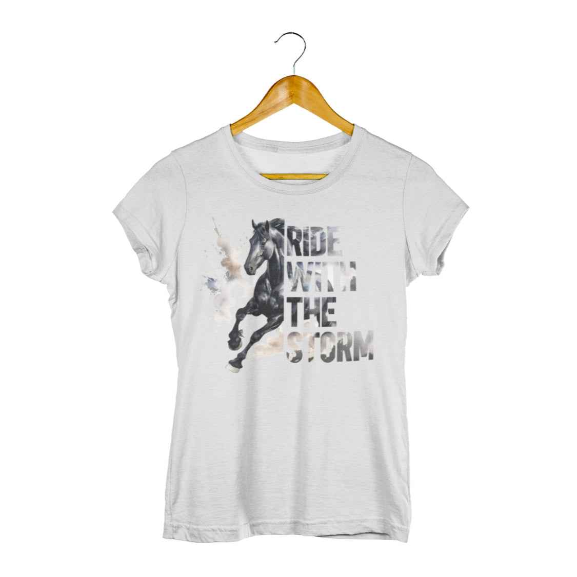 Damenshirt "ride with the storm" Reitshirt