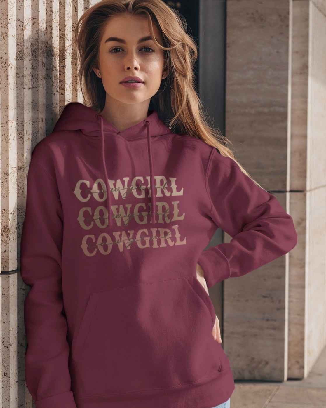 Damen Hoodie "Cowgirl" für Westernreiterinnen