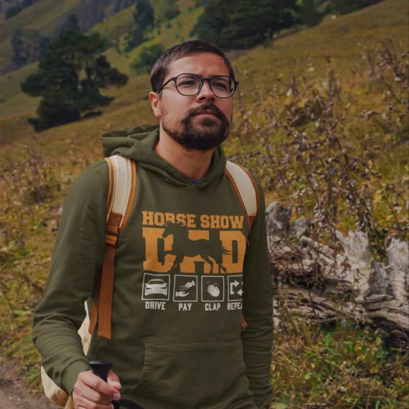 Pferd Papa "Horse Show Dad" Pullover/ Hoodie