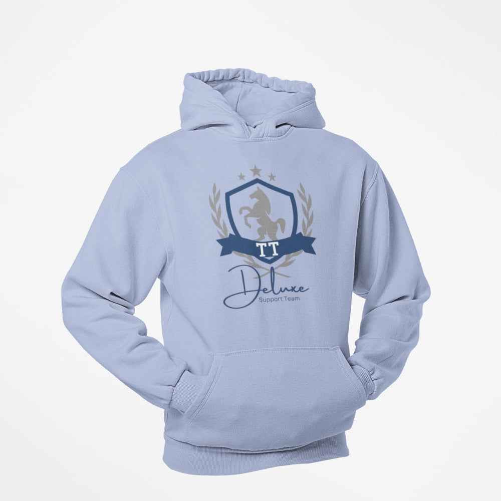 Unisex Hoodie 'TT Deluxe, Support Team' Reitturnier Edition