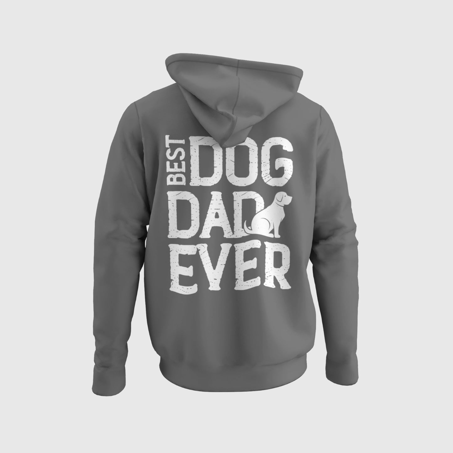 Hoodie "best dog dad ever" Hundemotiv Herrchen