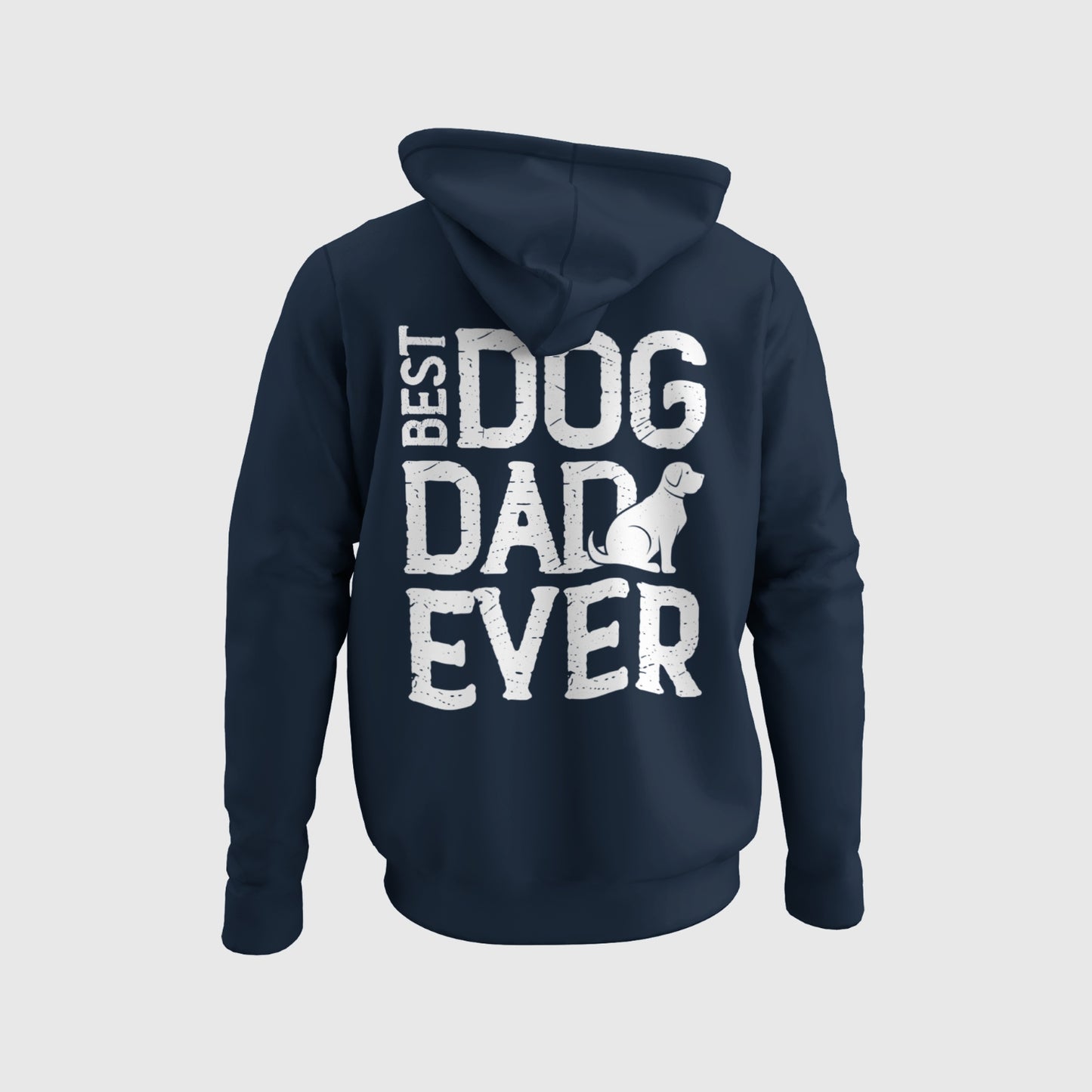 Hoodie "best dog dad ever" Hundemotiv Herrchen