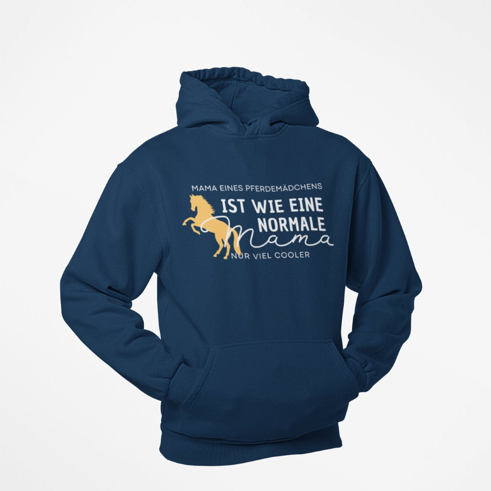 Hoodie 'Mama eines Pferdemädchens' Muttertags Geschenk