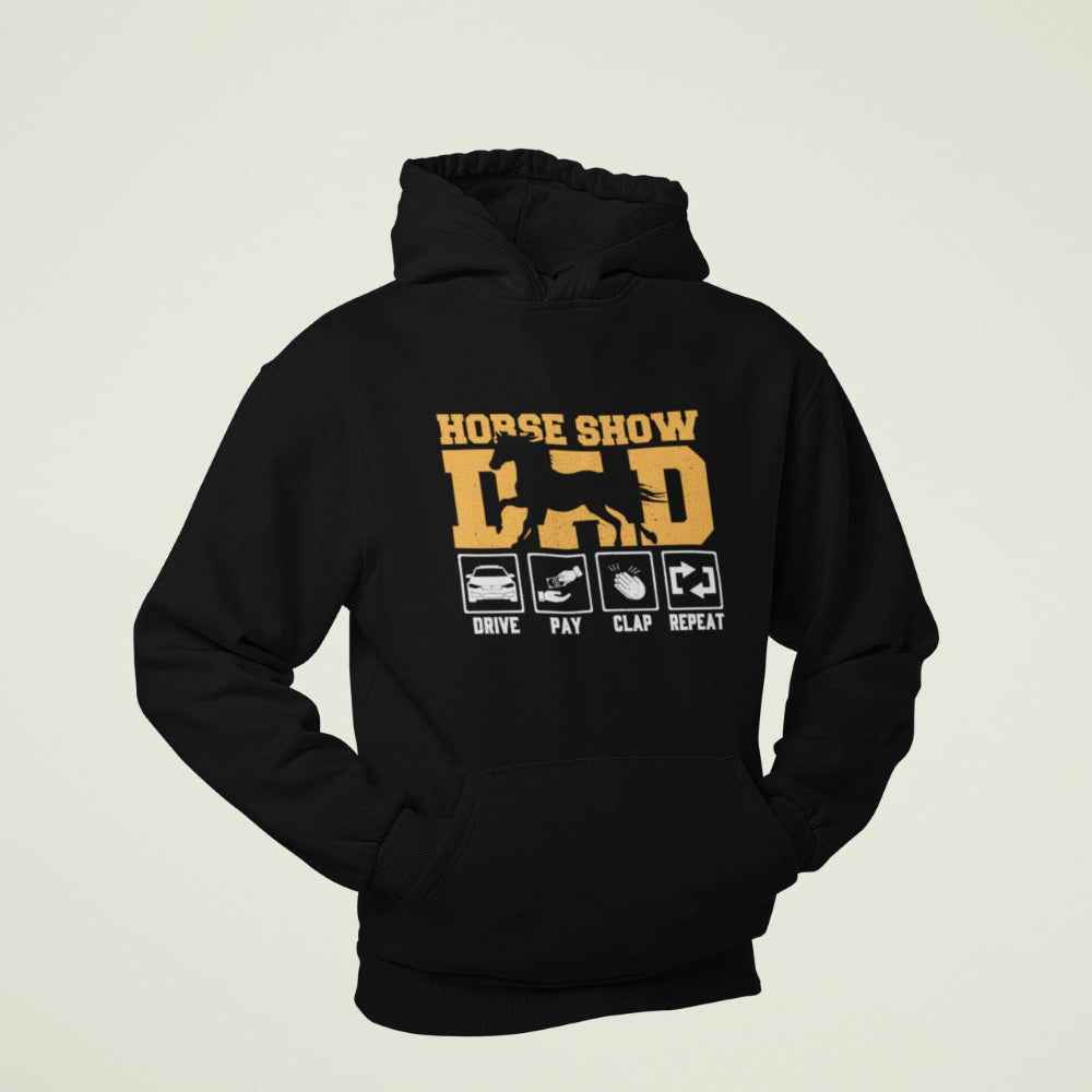 Pferd Papa "Horse Show Dad" Pullover/ Hoodie