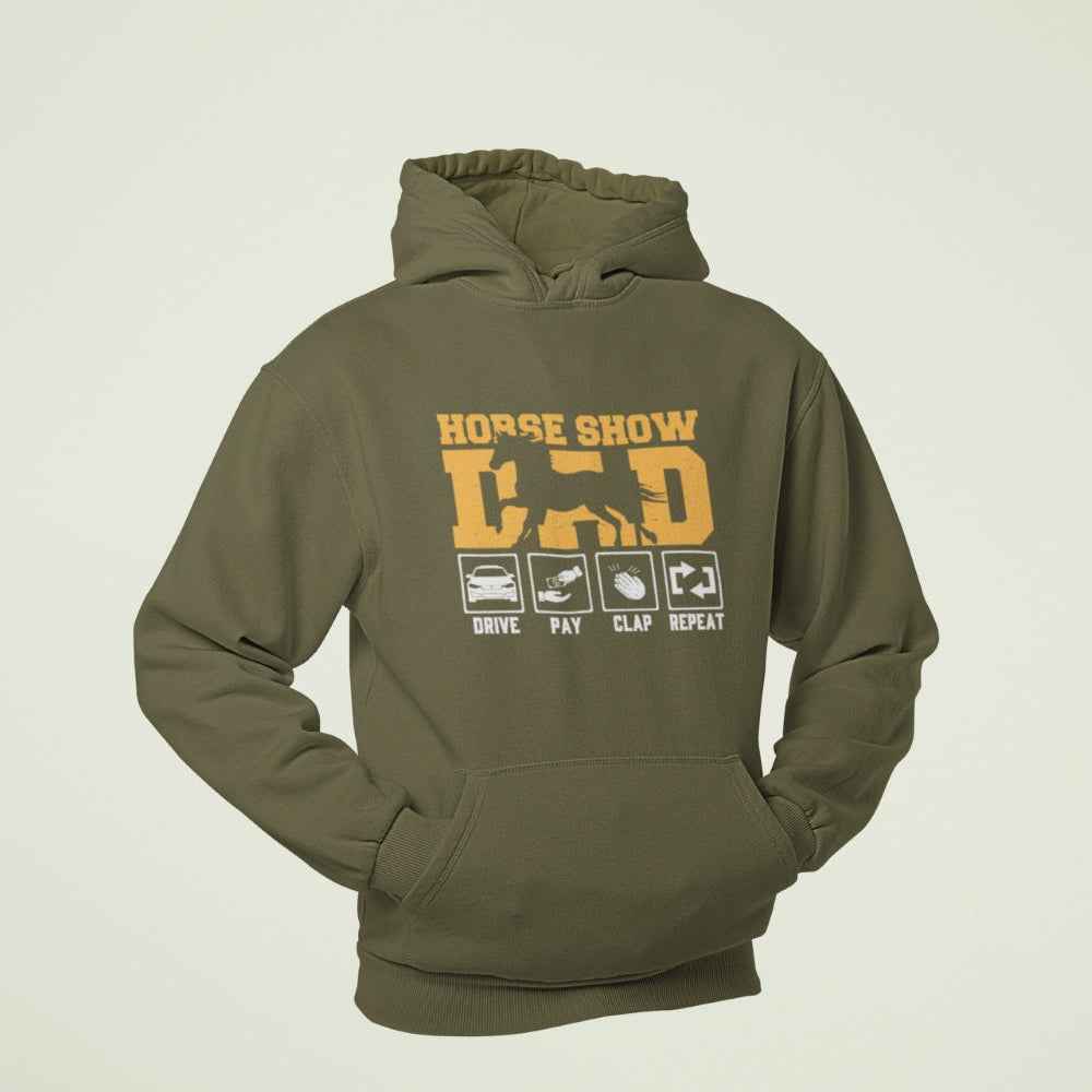 Pferd Papa "Horse Show Dad" Pullover/ Hoodie