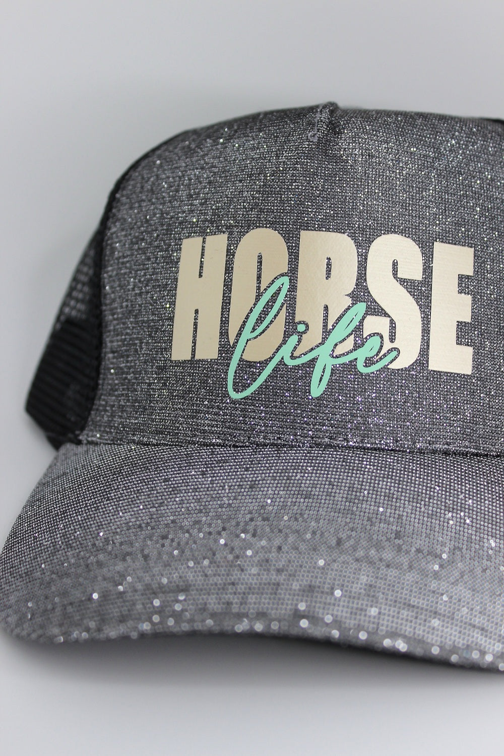 horse life glitzer cap für reiter, unisex