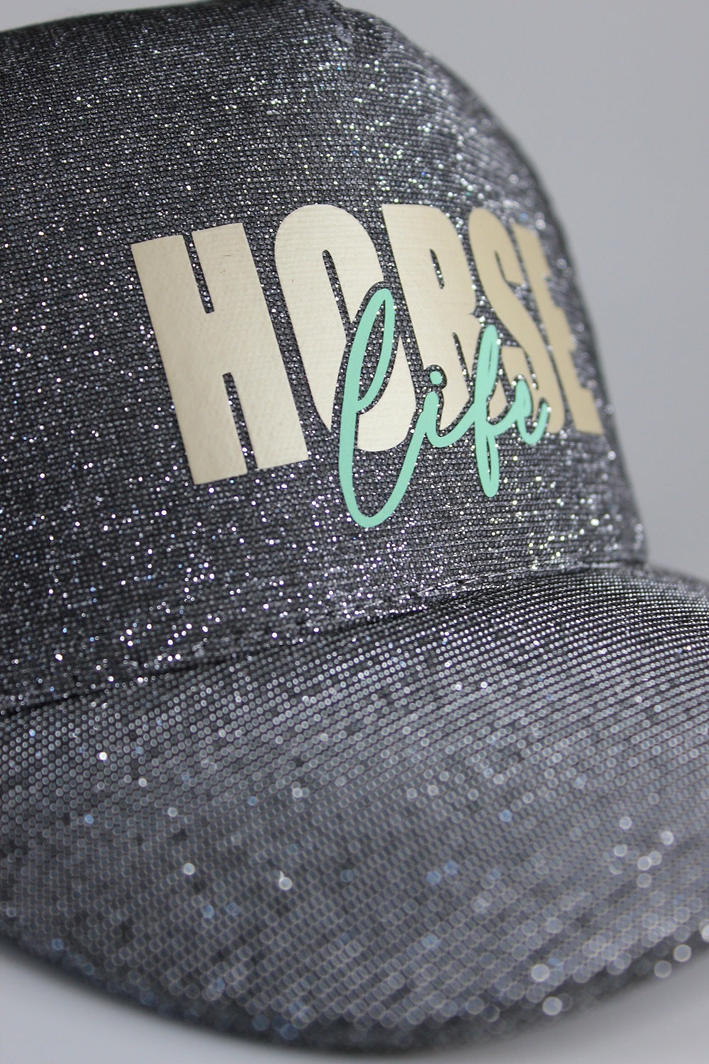 glitzereffekt reitercap horse life