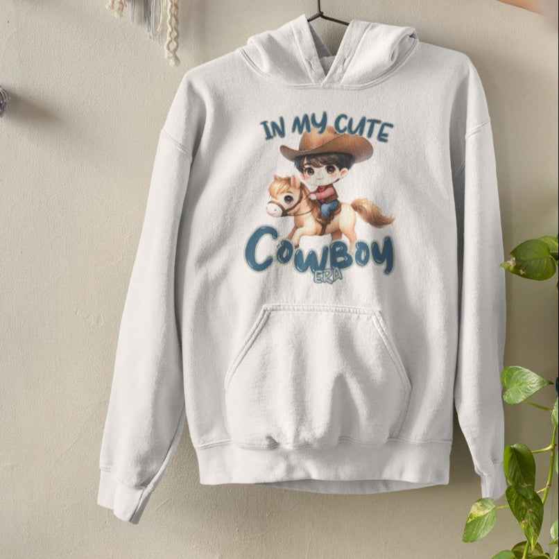 Kinder Hoodie Jungs, "cute Cowboy era"