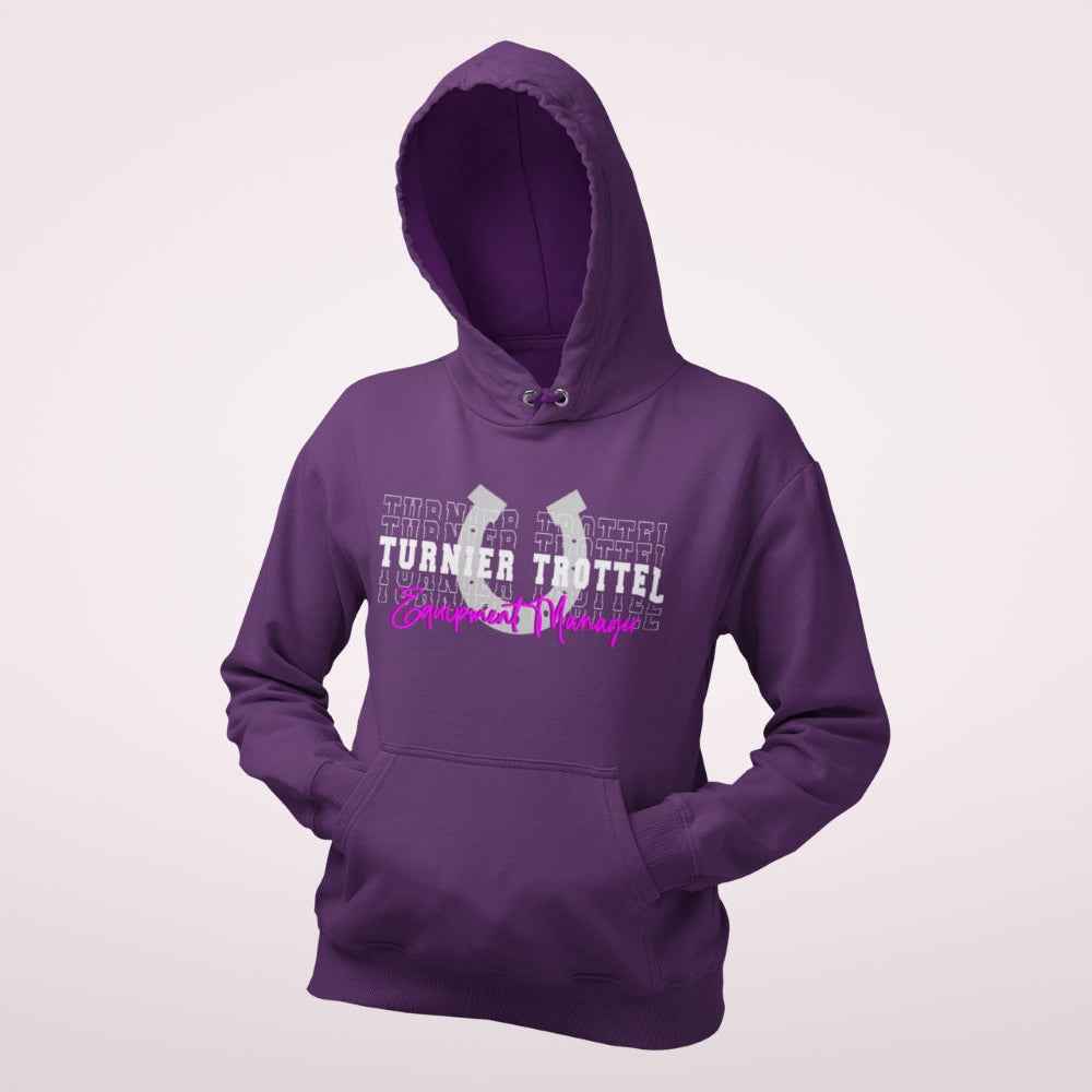 TT TurnierTrottel Damenhoodie, Equipment Manager Turnieroutfit
