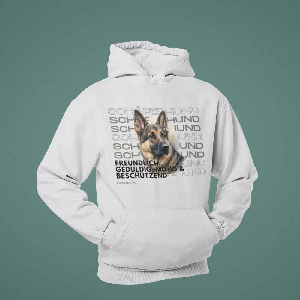 Hoodie Schäferhund Motiv, Rasseportrait