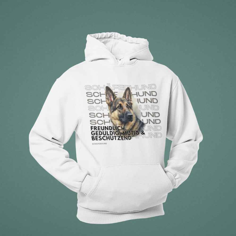 Hoodie Schäferhund Motiv, Rasseportrait