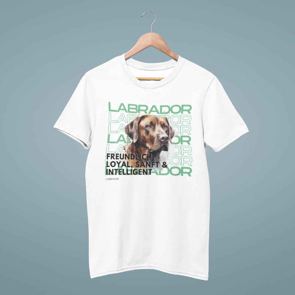 Labrador Motiv T-Shirt – Goldener oder Schoki-Labrador