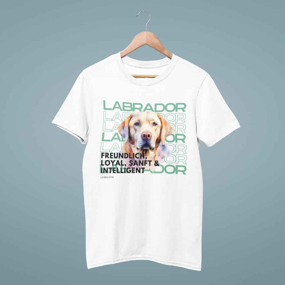 Labrador Motiv T-Shirt – Goldener oder Schoki-Labrador