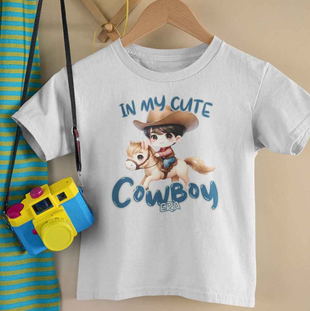Kinder T-Shirt für Jungs, Cowboy Era