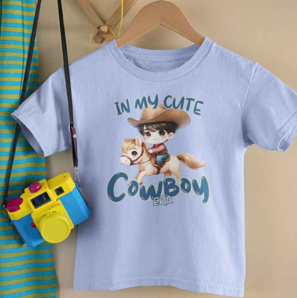 Kinder T-Shirt für Jungs, Cowboy Era