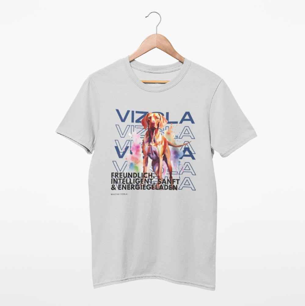 Rasseportrait Unisex-Shirt Magyar Vizsla, Hundeshirt