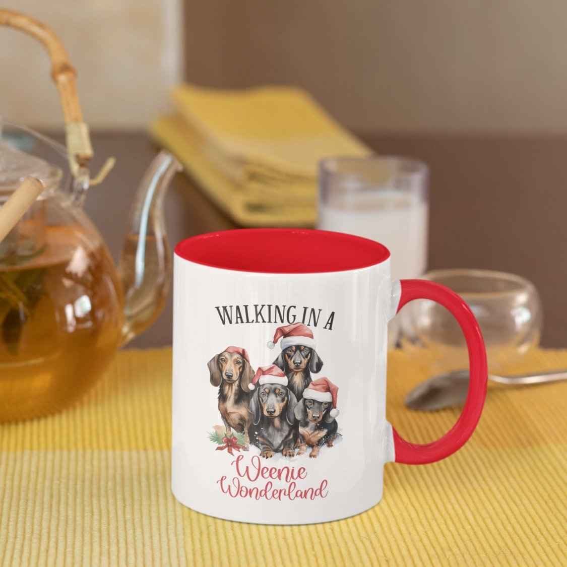 Weihnachtstassen, Hundemotive für Hundefreunde