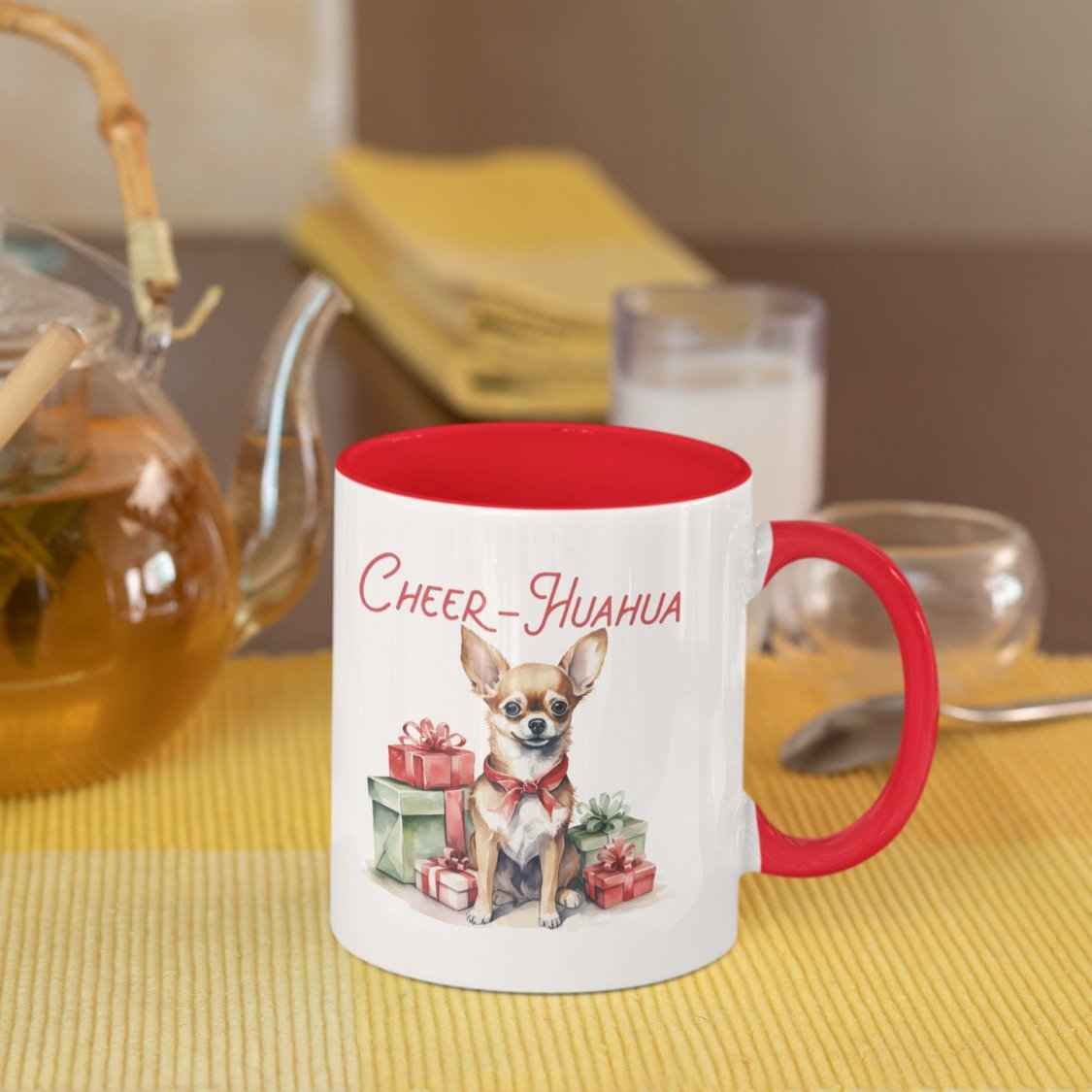 Weihnachtstassen, Hundemotive für Hundefreunde