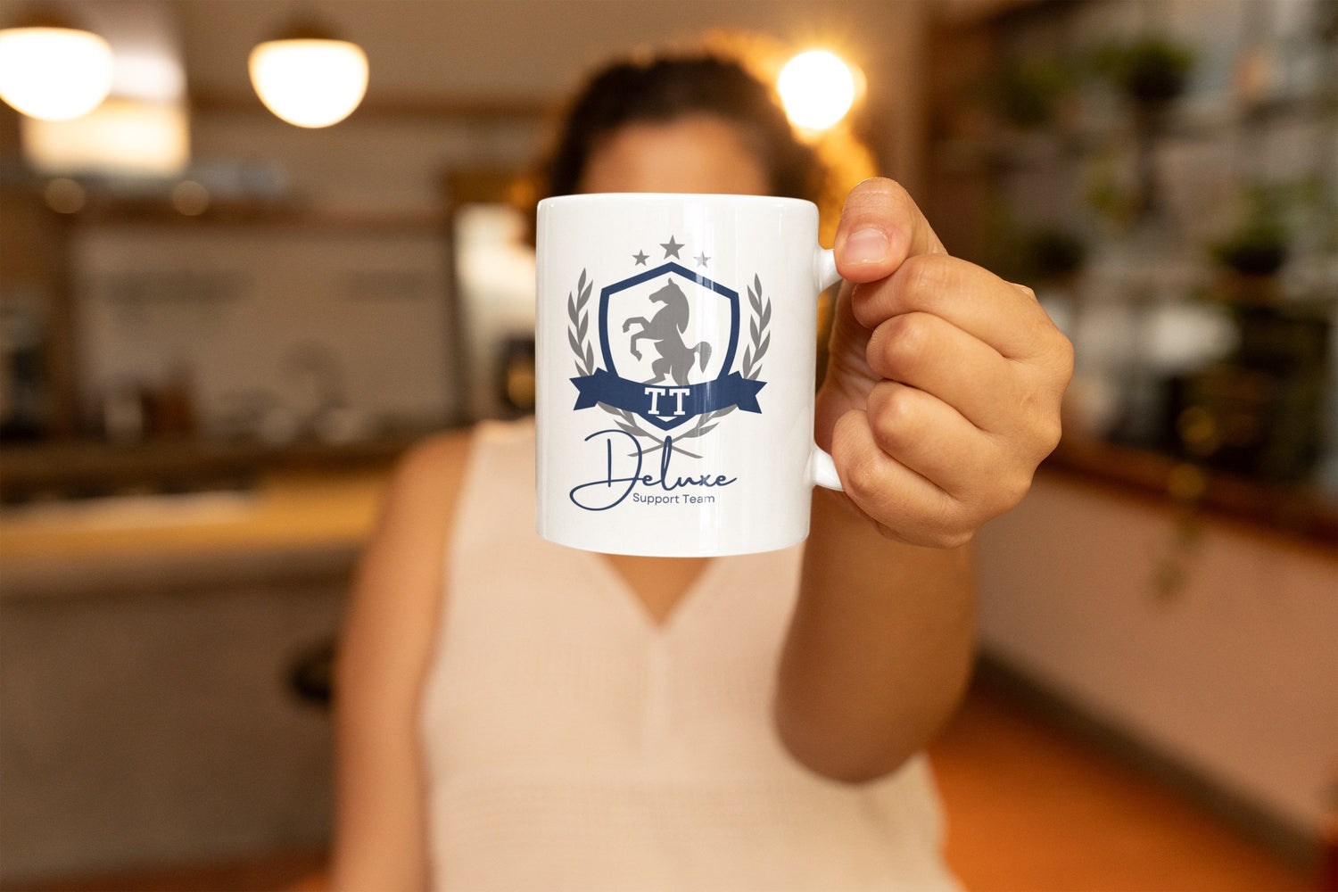 Turniertasse für Reiter, Turnier Trottel Deluxe Support Team für dein Turnierreiter Crew