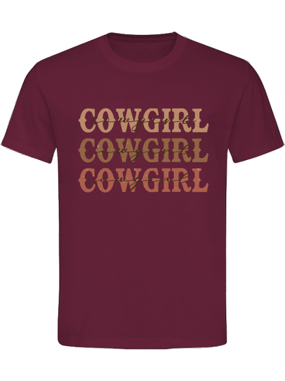 Unisex T-Shirt "Cowgirl" Westernshirt