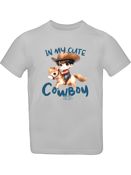 Kinder T-Shirt für Jungs, Cowboy Era