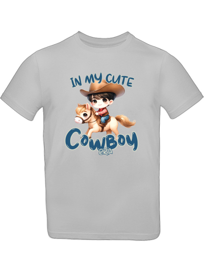 Kinder T-Shirt für Jungs, Cowboy Era