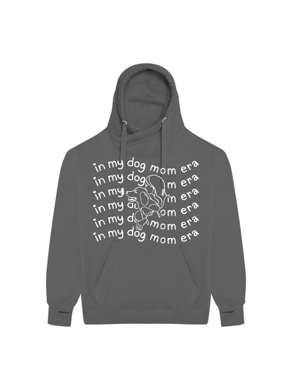 Crossneck Hoodie "in my dog mom era" Hundemotiv