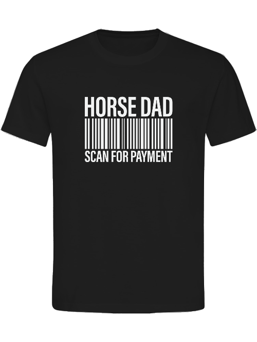 T-Shirt "Horse Dad" witziges Shirt für stolze Väter