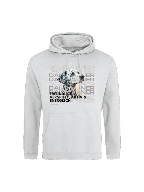 Unisex Hoodie Dalmatiner Rasseportrait