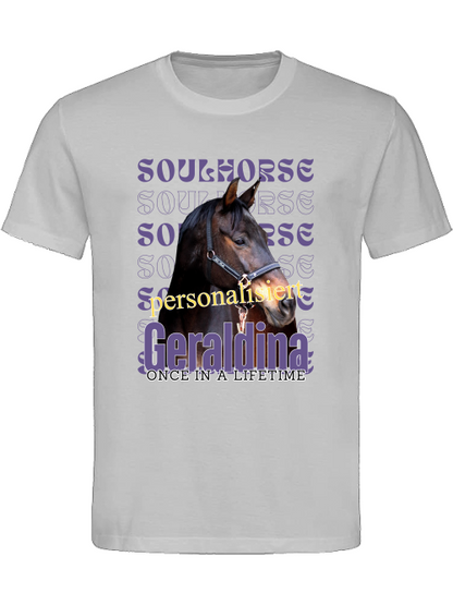 Soulhorse personalisiertes Pferdeshirt, Unisex