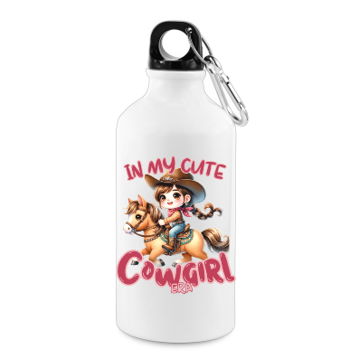 Trinkflasche für Mädchen, perfekte geschenkidee für kinder die pferde lieben, Aufrsuck in my cute cowgirl era