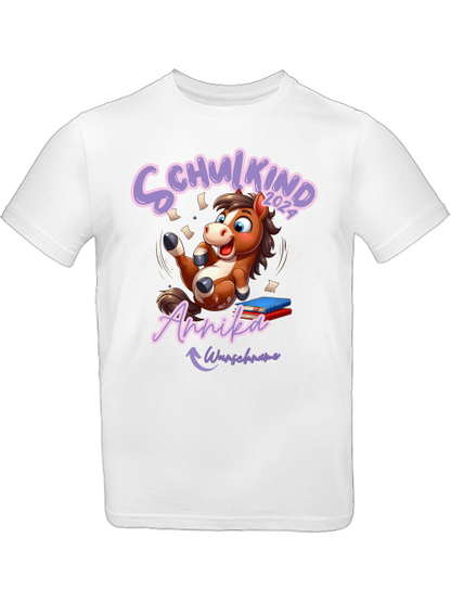 Kinder Shirt, Schulkind 2024 personalisiert