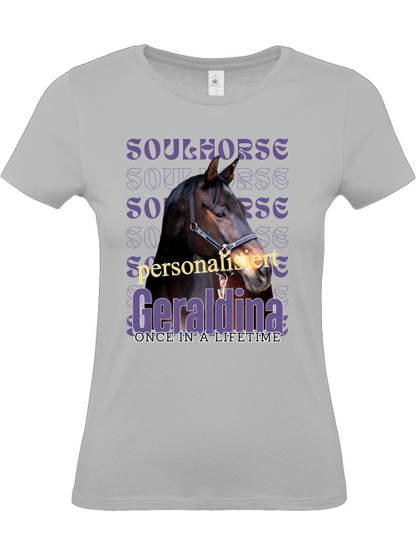 Soulhorse; personalisiertes Pferdeshirt Damen