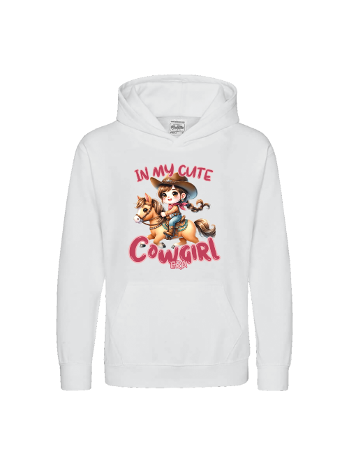 Cowgirl Pullover Mädchen, Hoodie für kleine Pferdefreunde