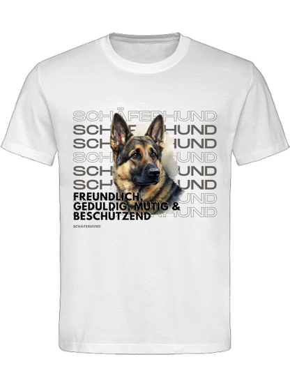 Unisex Shirt, Schäferhund Rasseportrait