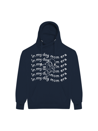 Crossneck Hoodie "in my dog mom era" Hundemotiv