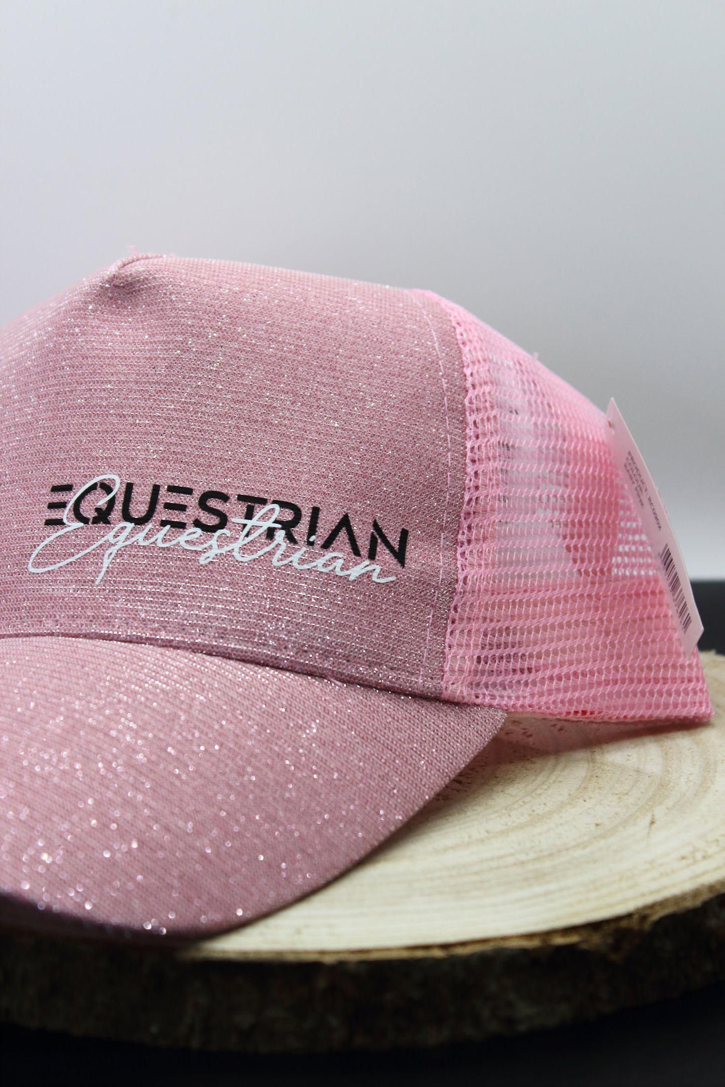 Glitzer Cap "Equestrian", Cappy für Pferdemädchen