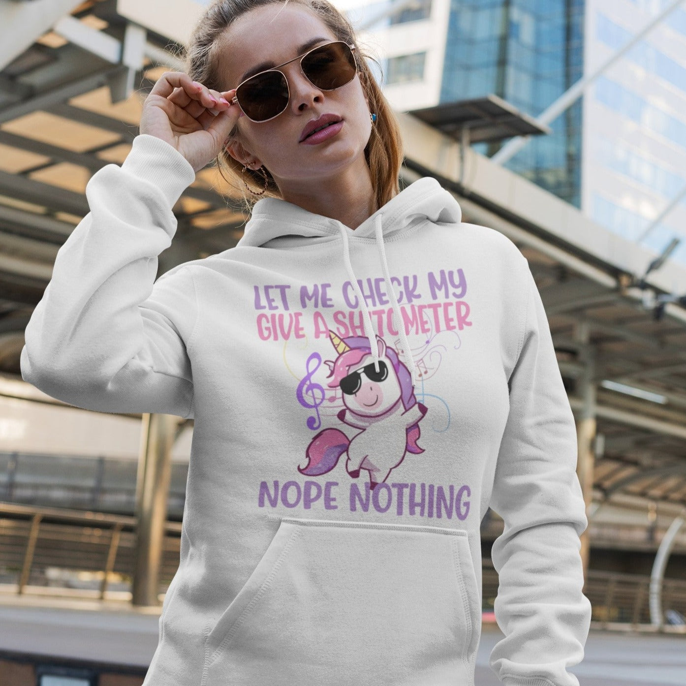 Einhorn-Hoodie für Einhornfans, lustiges Einhorndesign, Einhörner, witzige Sprüche- ganz große Einhornliebe