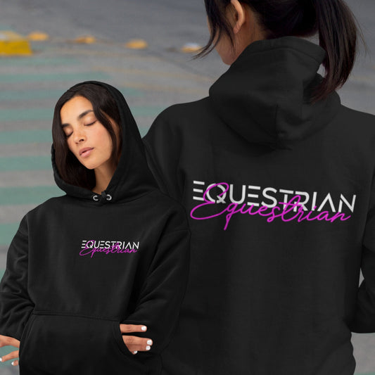 Unisex Hoodie Reiter, Reitbekleidung 'Equestrian'